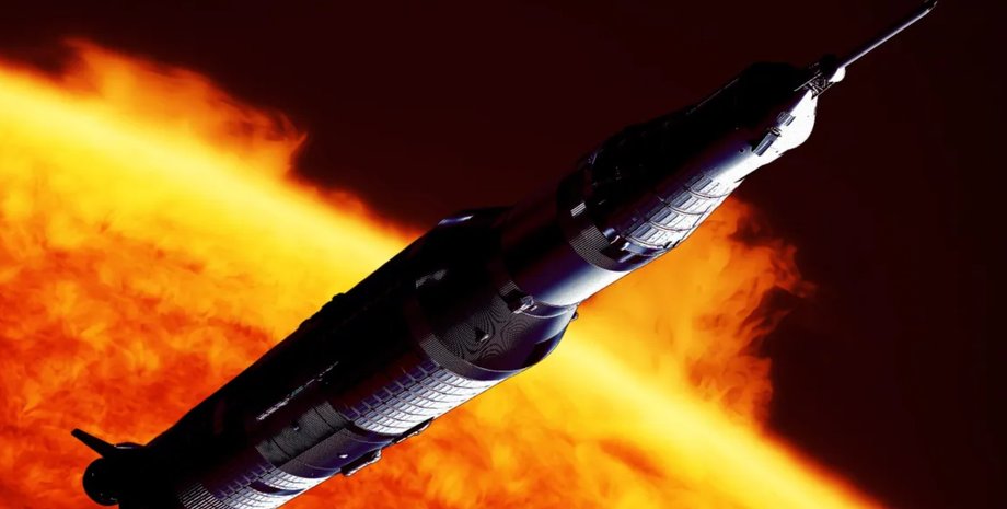 ракета на солнце, солнце, космический корабль, путин